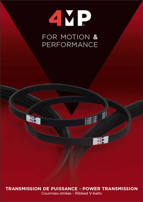 Catalogue courroies striées